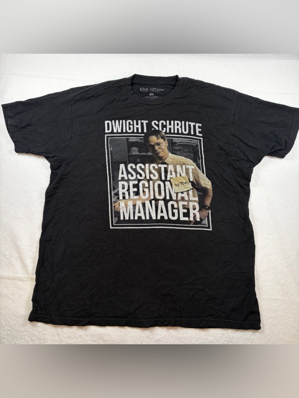 The Office Dwight Schrute 'Assistant to the Regional Manager' XL graphic T